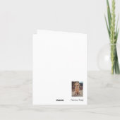 Dog Sympathy Card Karte (Rückseite)