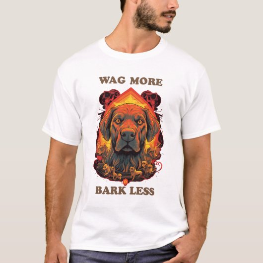 Dog-T - Shirt-Design T-Shirt (Vorderseite)
