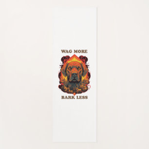 Dog-T - Shirt-Design Yogamatte