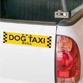 Dog Taxi an Personalisierung Taxi für spaßige Hund Autoaufkleber (Auf Lkw)
