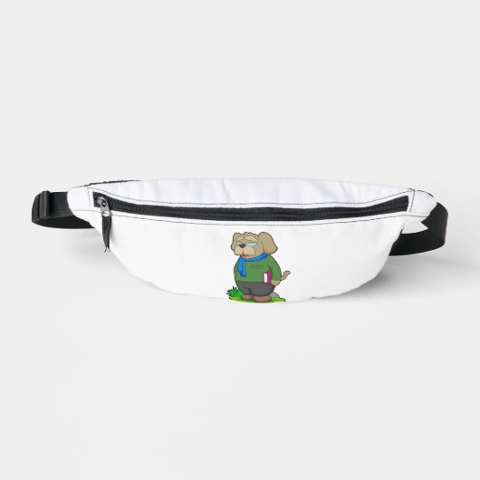Dog Teacher Book Bauchtasche (Vorderseite)