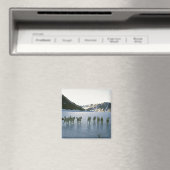 Dog-Team, Grönland Magnet (In Situ (Geschirrspüler))