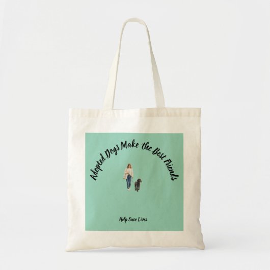 Dog Theme Everyday Tote Bag Tragetasche (Vorne)