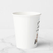 Dog Theme Let's Pawty Dog Birthday Party Pappbecher (Rechts)