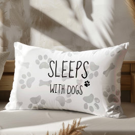 Dog Themed Bedroom Paw Prints Schlafplätze mit Hun Kissenbezug