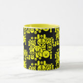 Dog Themed Gemustert Tasse (Zentrum)