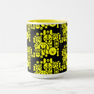 Dog Themed Gemustert Tasse