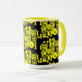 Dog Themed Gemustert Tasse (VorderseiteRechts)