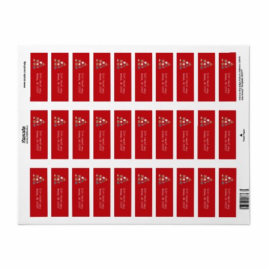 Dog Themed Red Christmas (Vorne)