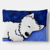 Dog Tired Westie Zubehörtasche (Vorderseite)