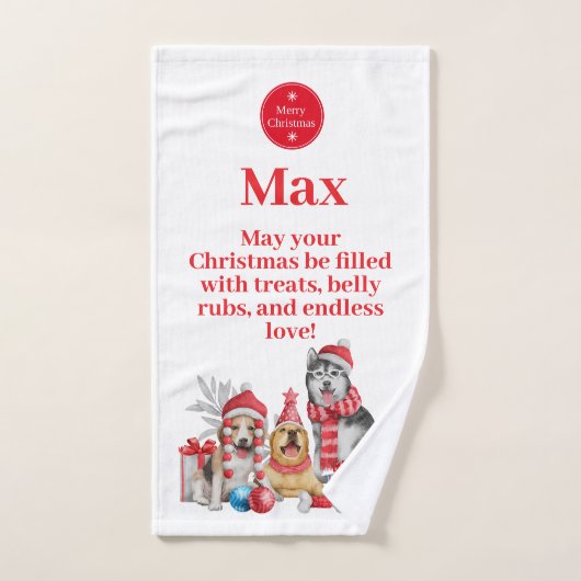 DOG TOWEL HANDTUCH (Handtuch)