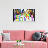 Dog Town Chicago Leinwanddruck (Insitu (Wohnzimmer))