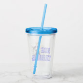 Dog Trainer Akrylic Tumbler Acryltrinkbecher (Rückseite)