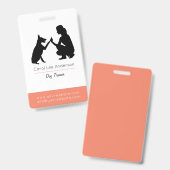 Dog Trainer Ausweis (Front & Back)