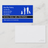 Dog Trainer Business Cards Visitenkarte (Vorne/Hinten)