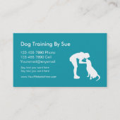 Dog Trainer Business Cards Visitenkarte (Vorderseite)
