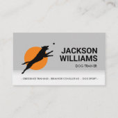 Dog Trainer - Canine Behaviorist Business Card Visitenkarte (Vorderseite)