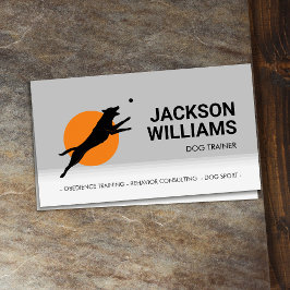 Dog Trainer - Canine Behaviorist Business Card Visitenkarte