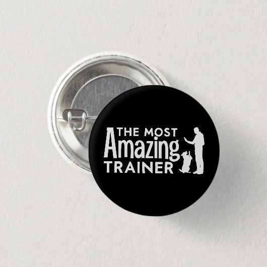 Dog Trainer Die Phantastischsten Trainer Funny Ges Button (Vorne & Hinten)