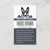 Dog Trainer | Dog Training School Visitenkarte (Vorderseite)
