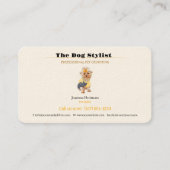 Dog Trainer | Hund-Stylist Visitenkarte (Vorderseite)