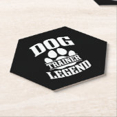 Dog Trainer Legend Untersetzer (angewinkelt)
