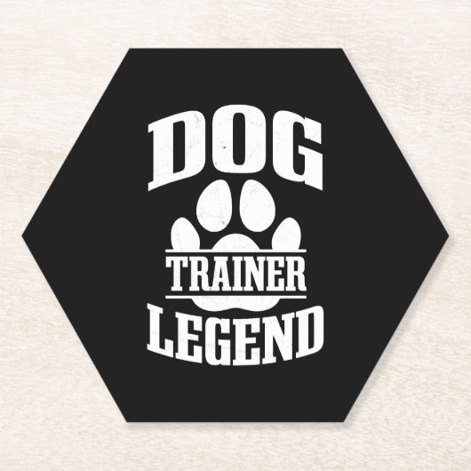 Dog Trainer Legend Untersetzer (Vorderseite)