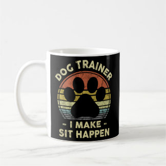 Dog Trainer, mache ich mich fit für einen Hund Kaffeetasse
