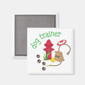 Dog Trainer Magnet (Vorderseite/Rückseite)