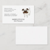 Dog Trainer | Niedlicher Hund Visitenkarte (Vorne/Hinten)