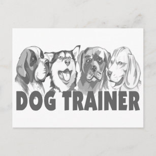 Dog Trainer Postkarte