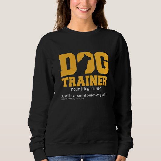 Dog Trainer Sweatshirt (Vorderseite)