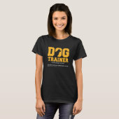 Dog Trainer T-Shirt (Vorne ganz)