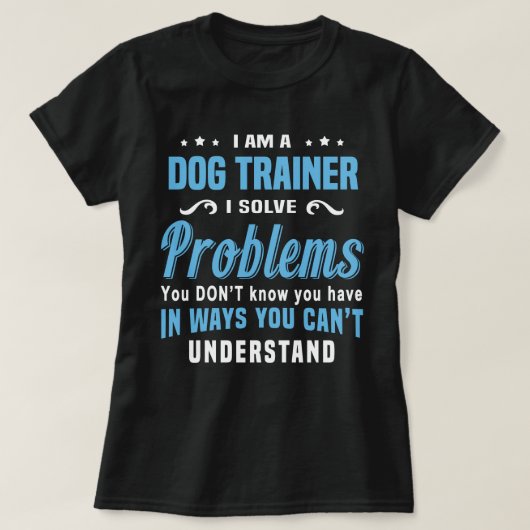Dog Trainer T-Shirt (Design vorne)
