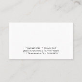 Dog Trainer | Tierdienste Visitenkarte (Rückseite)