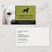 Dog Trainer | Tierverhalten Visitenkarte (Vorne/Hinten)