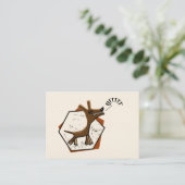 Dog Trainer Visitenkarte (Stehend Vorderseite)