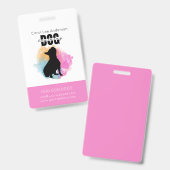 Dog Training Ausweis (Vorder- & Rückseite)