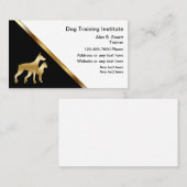 Dog Training Business Cards Visitenkarte (Vorne/Hinten)