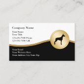 Dog Training Business Cards Visitenkarte (Vorderseite)