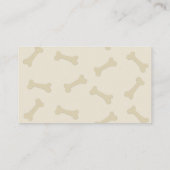 Dog Training Business Cards Visitenkarte (Rückseite)