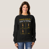 Dog Training Shar Pei Sweatshirt (Vorne ganz)