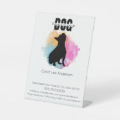 Dog Training Sockelschild (Vorderseite)