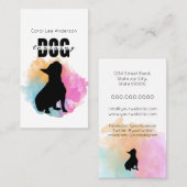 Dog Training Visitenkarte (Vorne/Hinten)