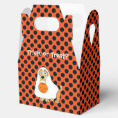 Dog Trick oder Treat Gable Favor Box Geschenkschachtel (Geöffnet)