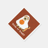 Dog Trick oder Tree Cocktail Papier Napkins Serviette (Ecke)