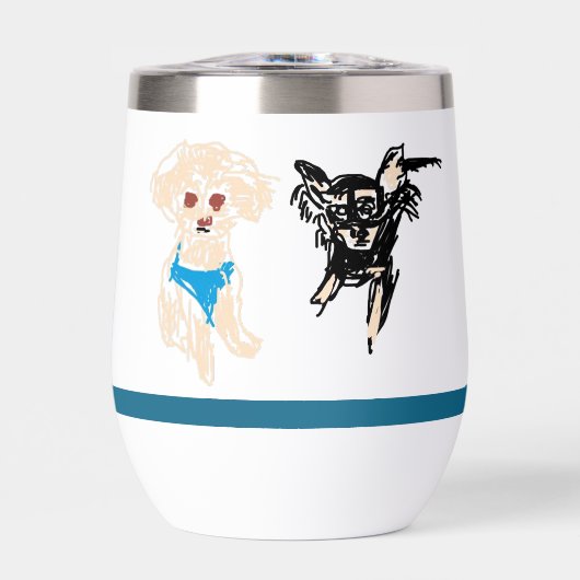 dog tumbler (Vorderseite)