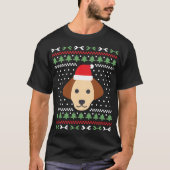 Dog Ugly Christmas Sweater T-Shirt (Vorderseite)