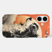 Dog Ukiyo-e Case-Mate iPhone Hülle (Rückseite (Horizontal))