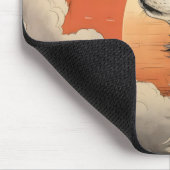 Dog Ukiyo-e Mousepad (Ecke)